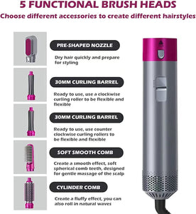 Home.Co- 5 in 1 Hair Dryer