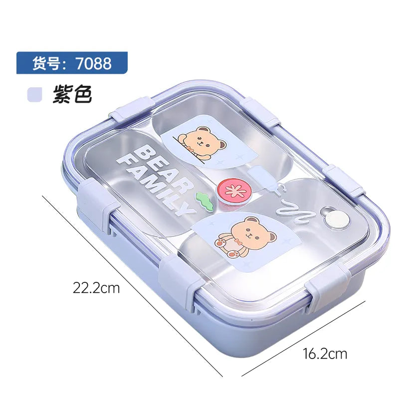 Stainless Steel Leakproof Bento Lunch Box