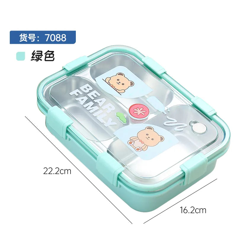 Stainless Steel Leakproof Bento Lunch Box