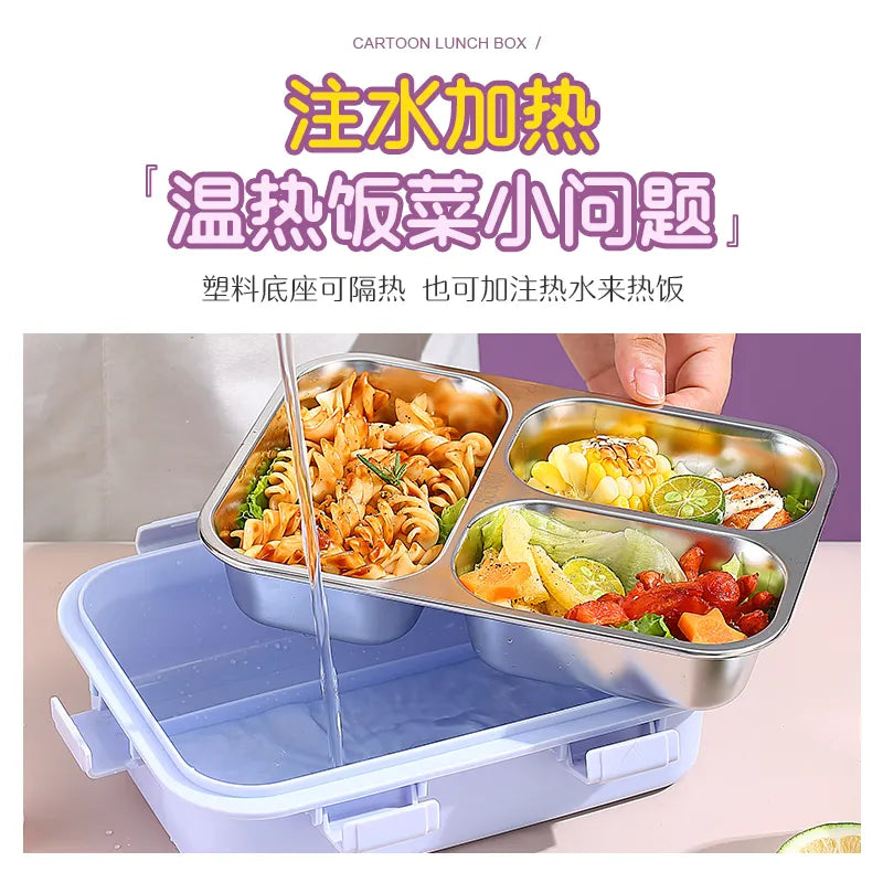 Stainless Steel Leakproof Bento Lunch Box