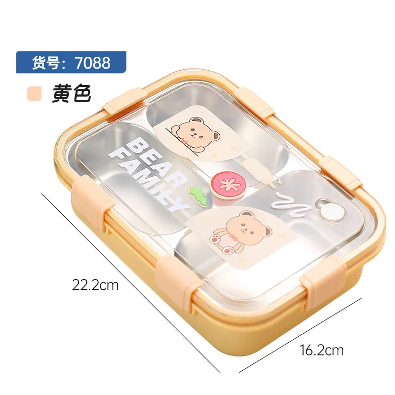 Stainless Steel Leakproof Bento Lunch Box