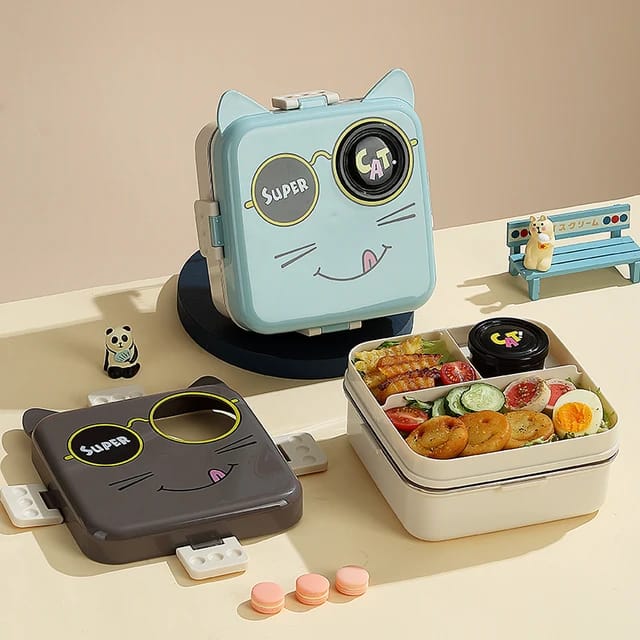 Elite Eats: Premium SUS 304 Stainless Steel Hot and Cool Lunch Box