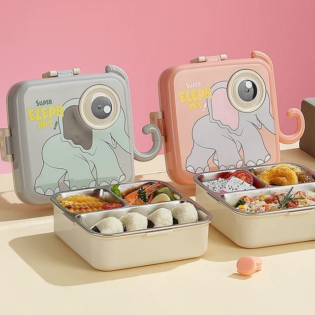 Elite Eats: Premium SUS 304 Stainless Steel Hot and Cool Lunch Box