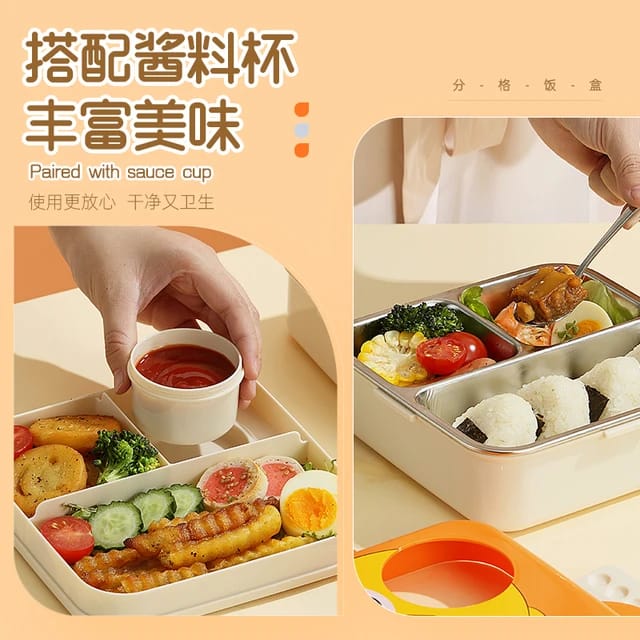 Elite Eats: Premium SUS 304 Stainless Steel Hot and Cool Lunch Box