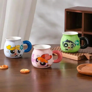 Ceramic Drink Cup with Handle Lid – Perfect for Coffee, Milk, and More | Apna Bazaar Lahore