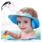 New Baby Shower Cap with Ear Protection Bath Caps Adjustable Soft Shampoo Bathing Hat for Kids